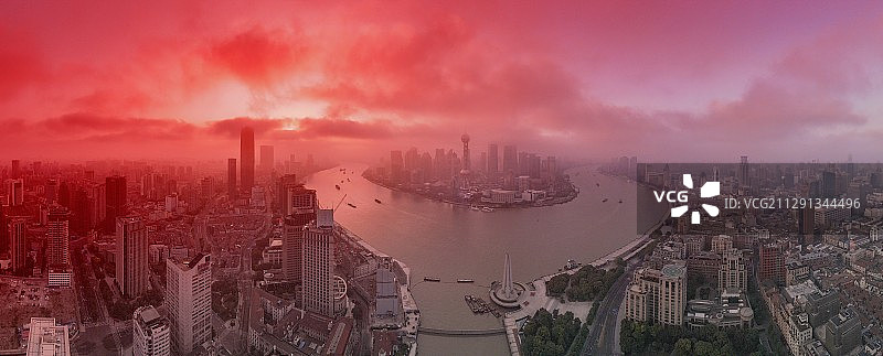 今晨雾都图片素材