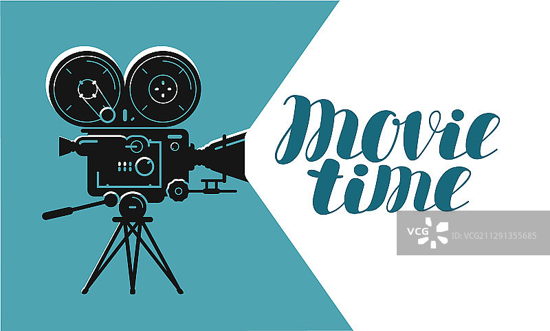 复古电影摄影机或投影仪图片素材