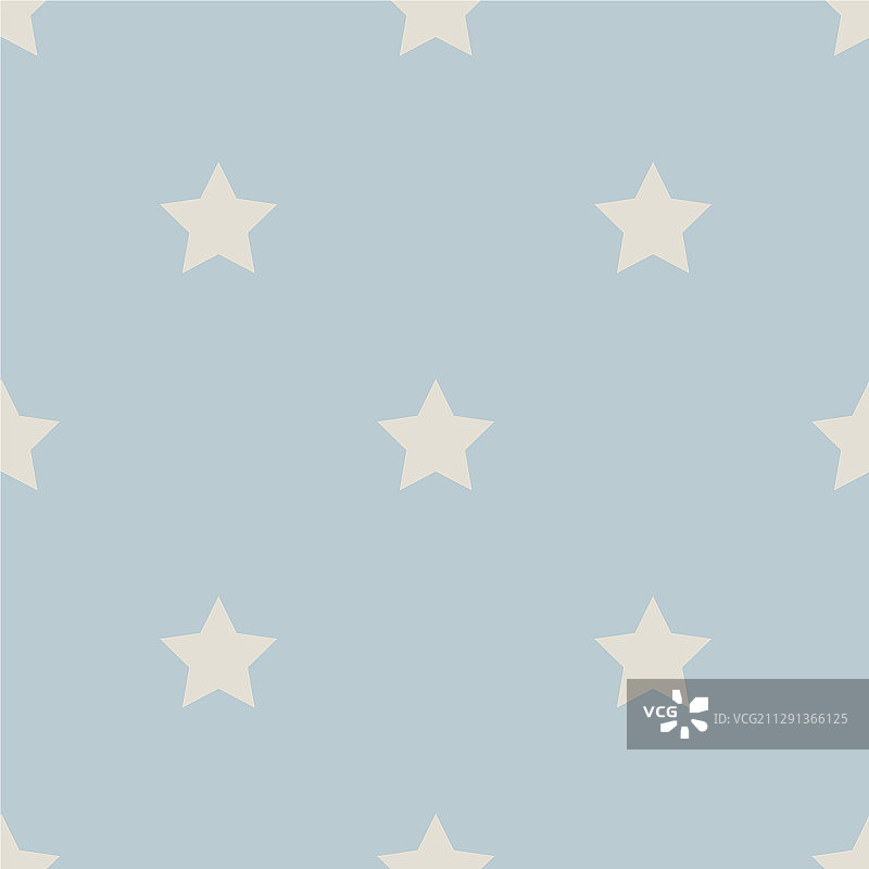 蓝色星星无缝图案图片素材