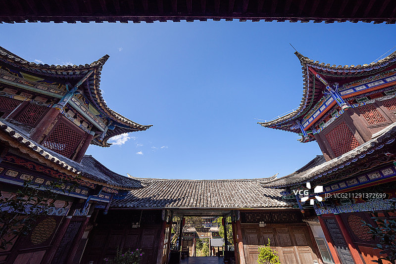 云南腾冲和顺古镇文昌宫图片素材