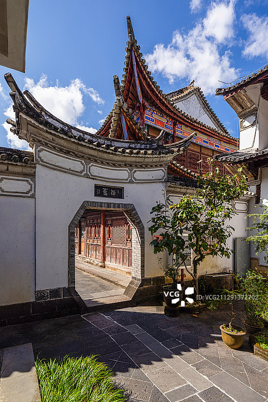 云南腾冲和顺古镇文昌宫图片素材