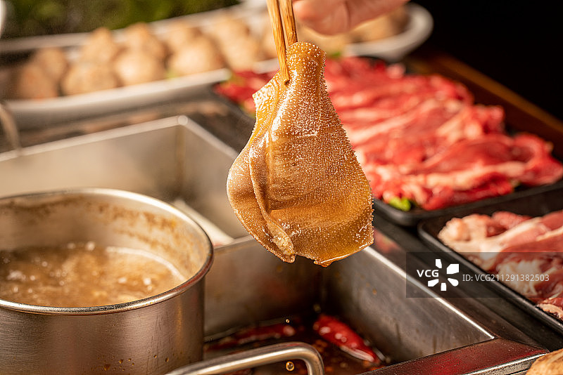 涮牛肚图片素材