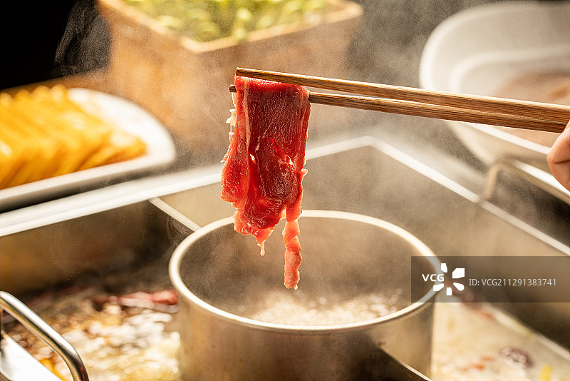 潮州牛肉火锅图片素材