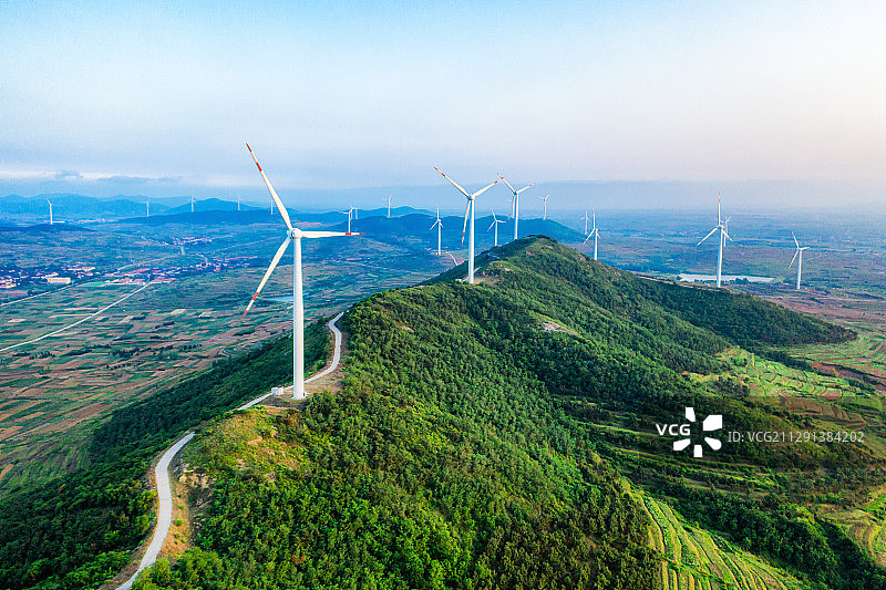 新能源风力发电图片素材