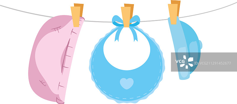 戴着帽子的可爱宝宝图片素材