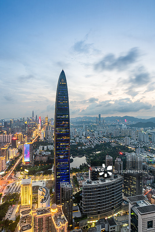 深圳京基100图片素材