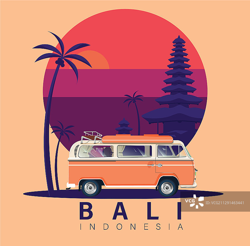 前往印度尼西亚巴厘岛旅行图片素材