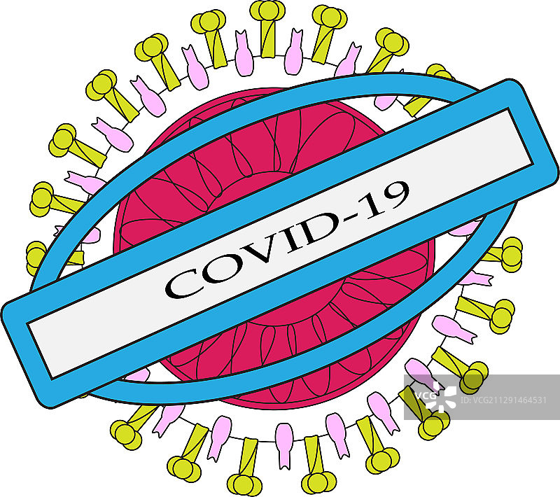 新冠病毒感染图片素材