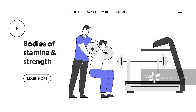 健美运动网站图片素材