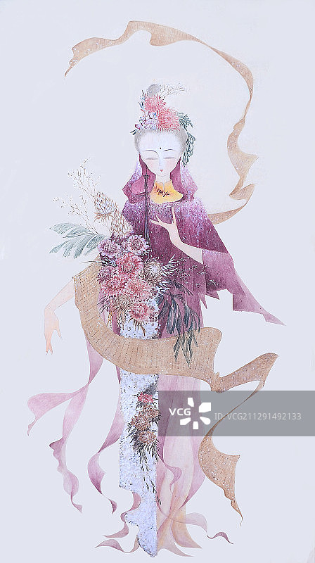 纸墨笔划图片素材