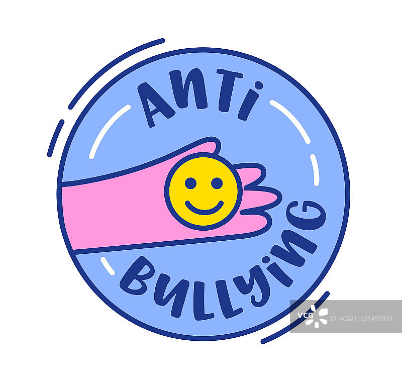 反对欺凌banner或图标手持图片素材