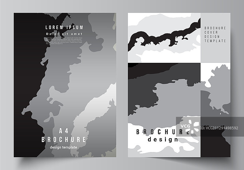 A4封面模型设计模板图片素材