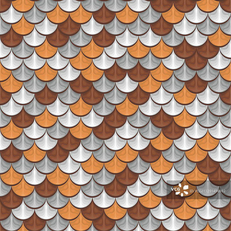 彩色河流鱼鳞无缝图案图片素材