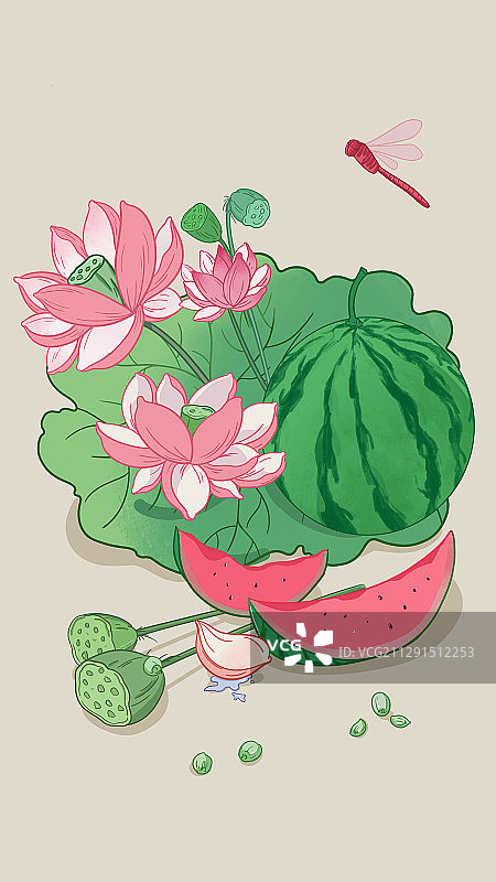 大暑图片素材