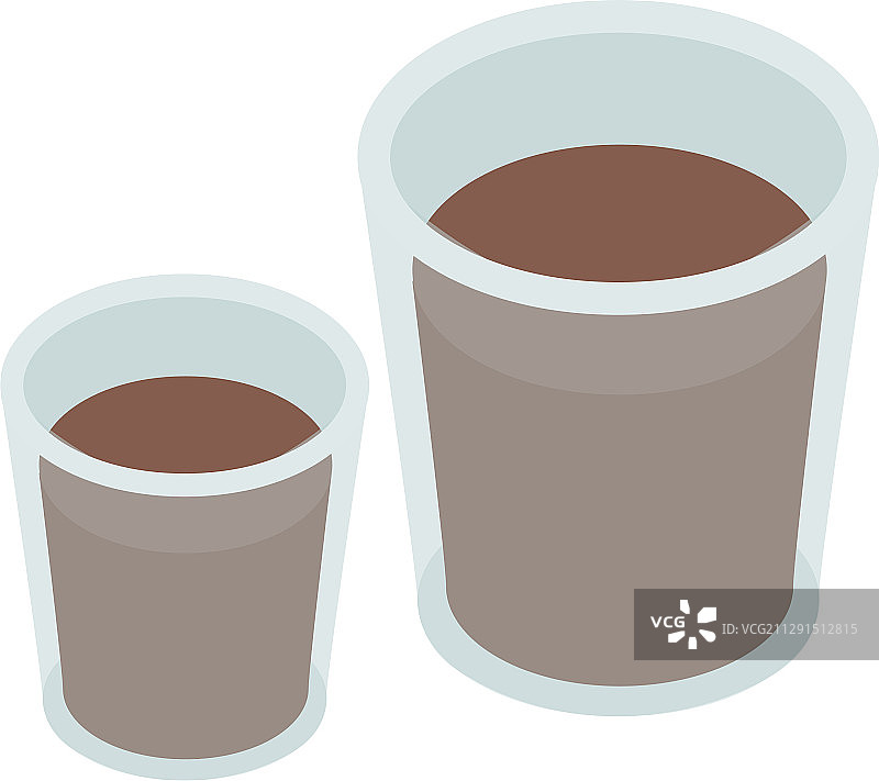 美味饮品图标2.5D风格图片素材