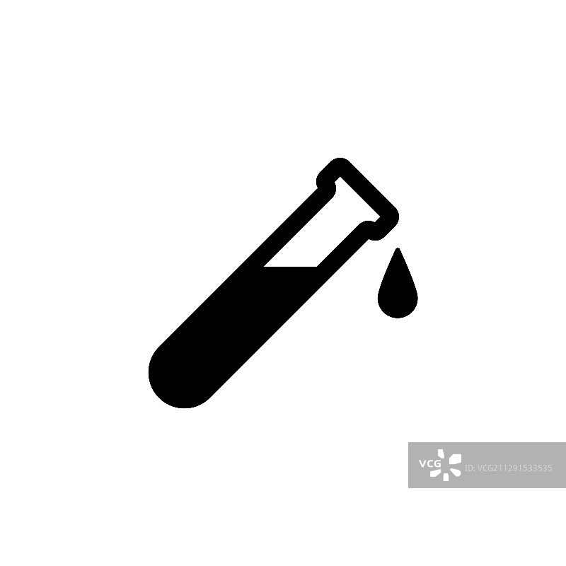 烧瓶、实验室试管图标图片素材