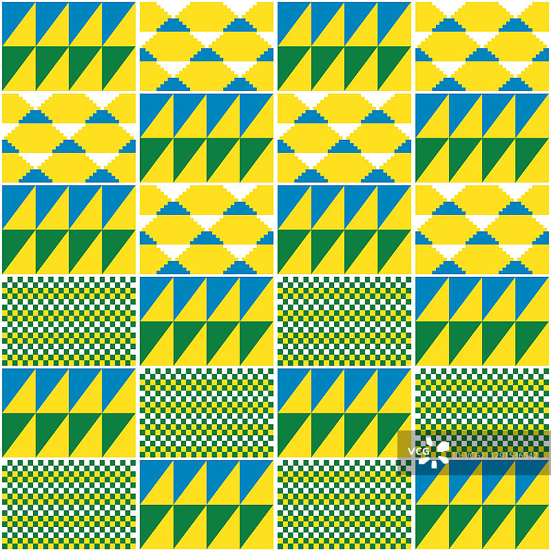 非洲部落无缝图案图片素材