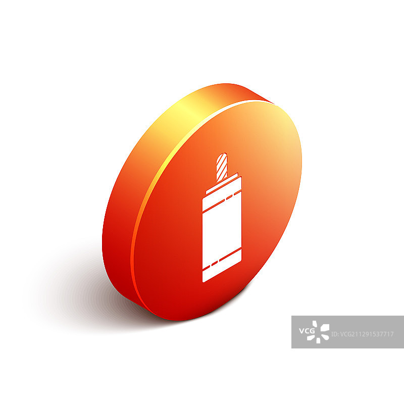 白色背景上的2.5D烟花图标图片素材