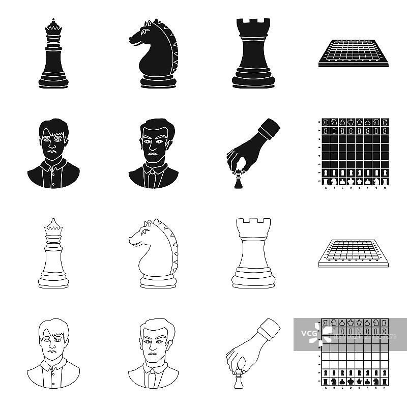 将死和细线条logo图片素材