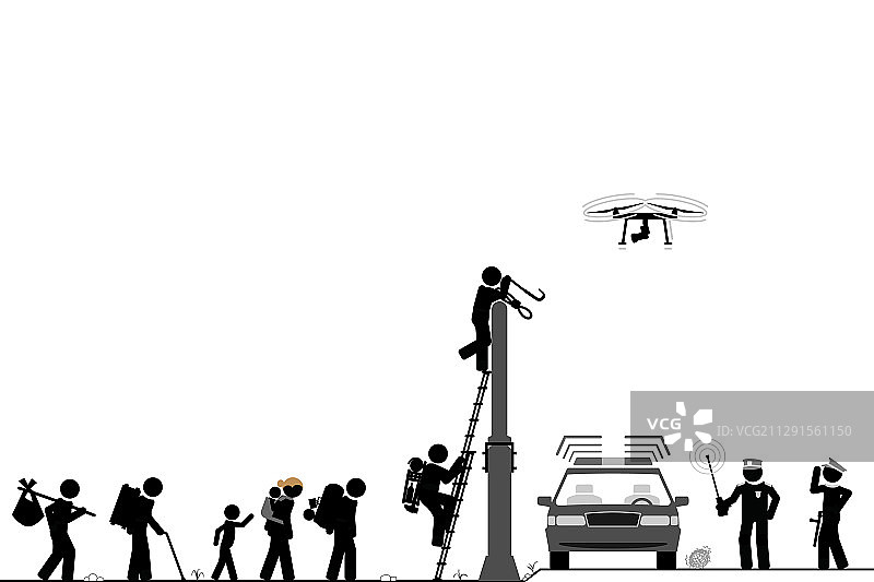 墨西哥边境墙图片素材