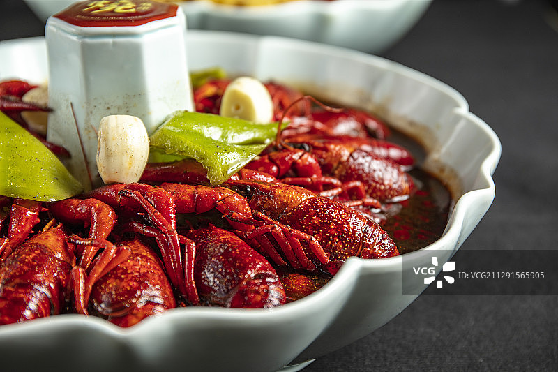 十三香下龙虾图片素材