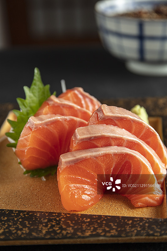 三文鱼刺身图片素材