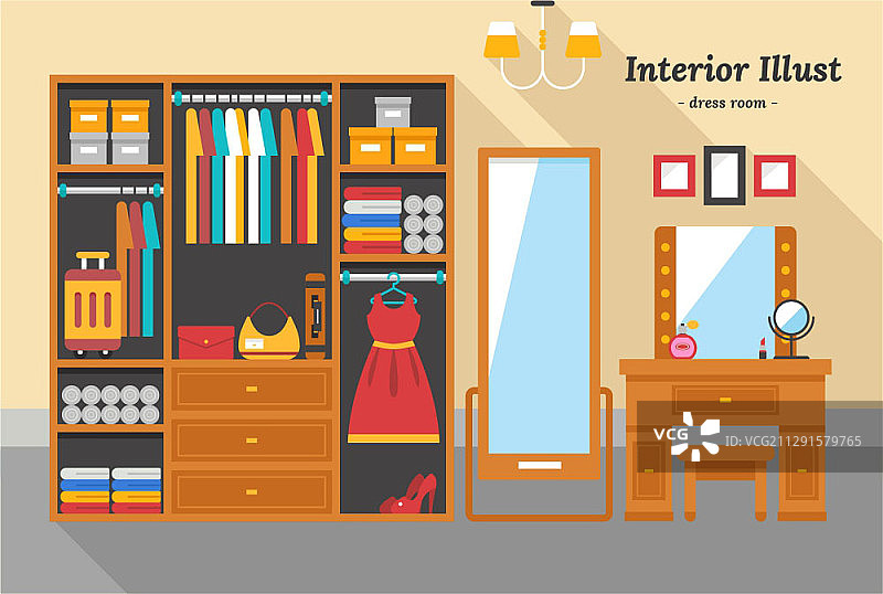 更衣室矢量图图片素材