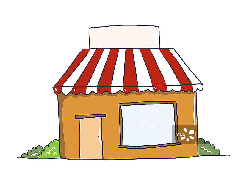 元素：商铺店铺图片素材