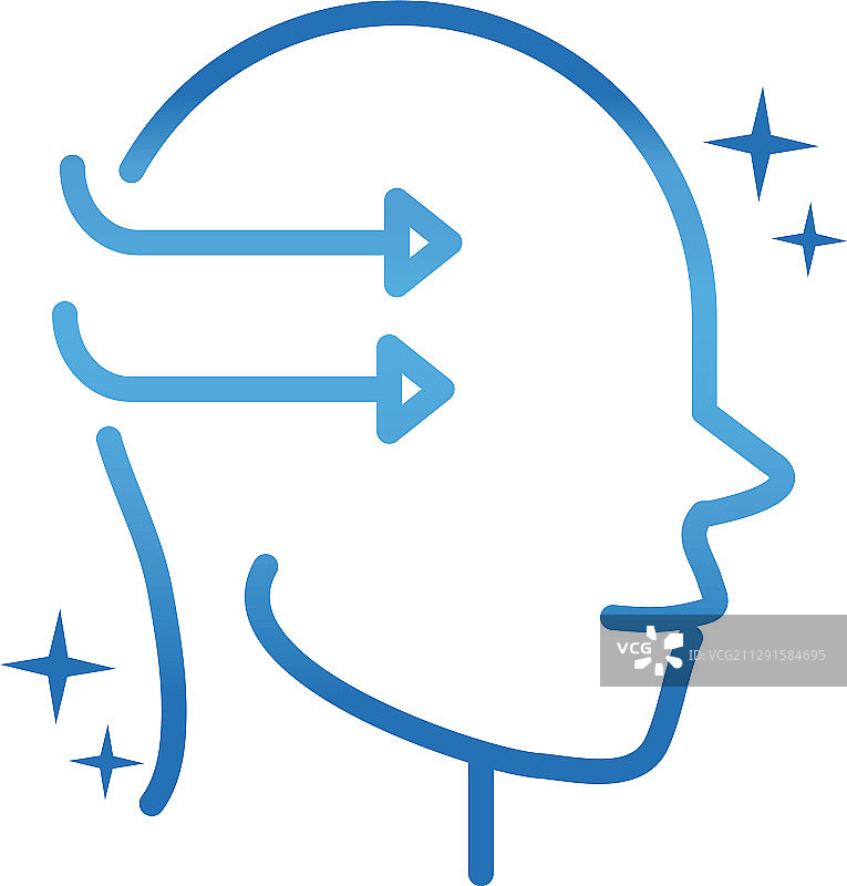 阿尔茨海默病神经脑功能障碍图片素材