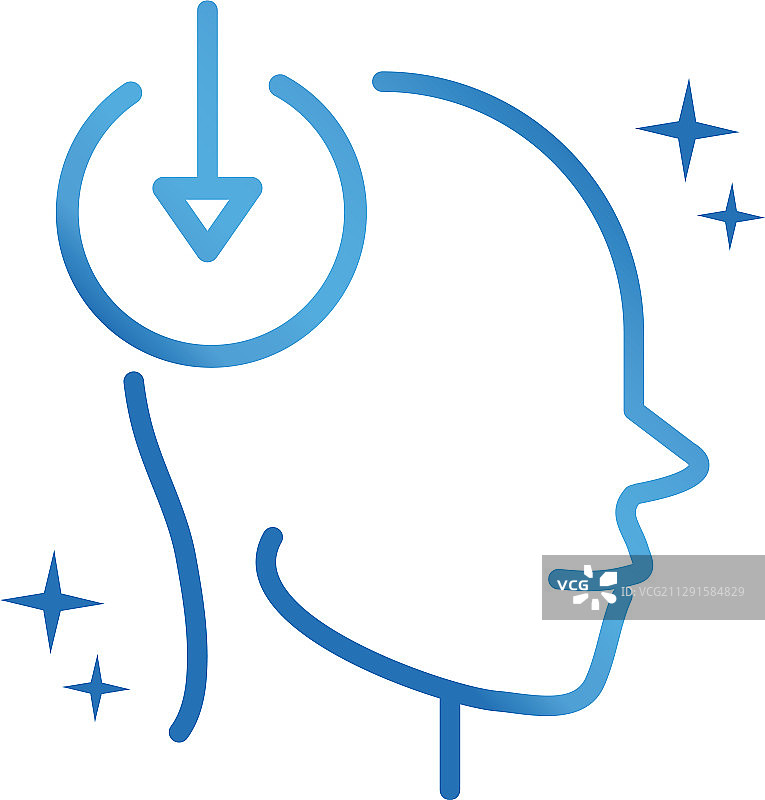 阿尔茨海默病神经脑损伤图片素材