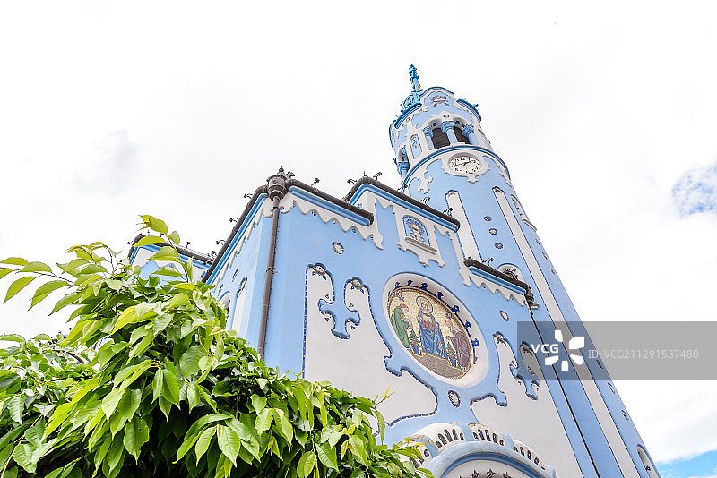 斯洛伐克布拉迪斯拉发圣伊莉莎白教堂图片素材