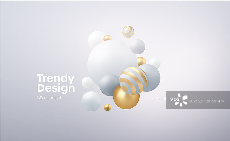 3D几何形状抽象背景图片素材