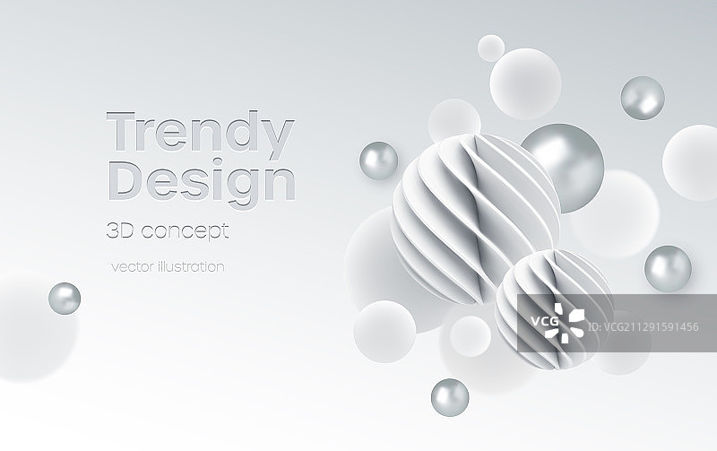 具有逼真白色和纹理的抽象背景图片素材
