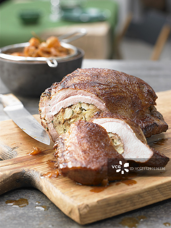 酿馅小牛肉图片素材