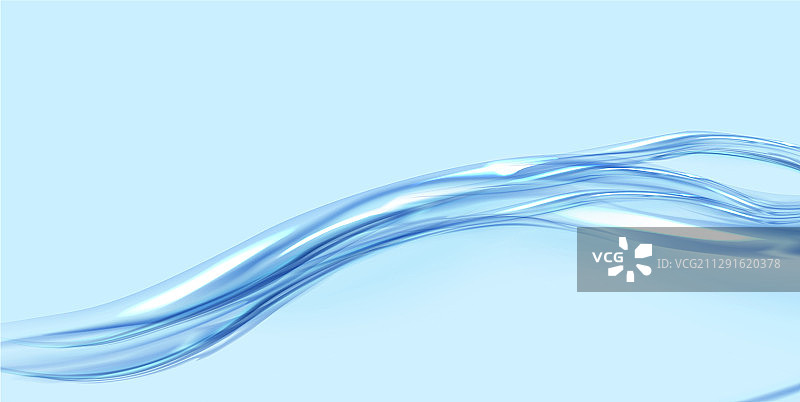 新鲜干净水波泡泡水滴图片素材