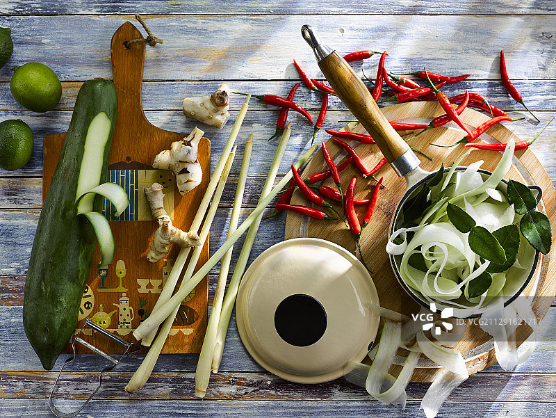 青木瓜沙拉图片素材