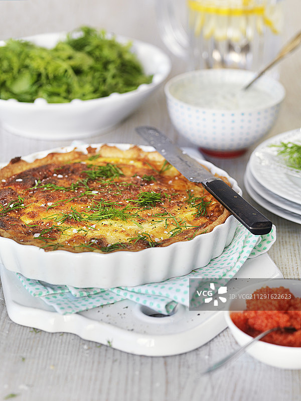 莳萝奶酪乳蛋饼图片素材