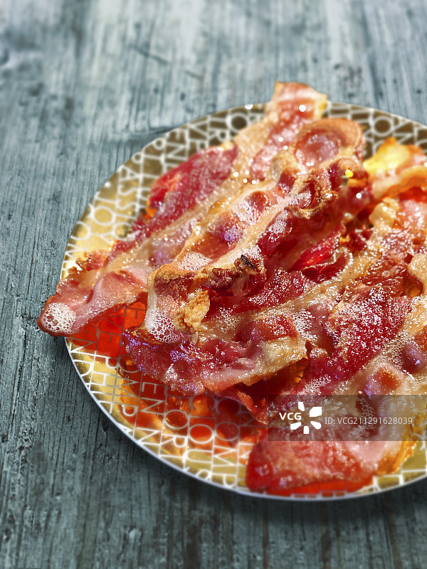 炸培根条图片素材