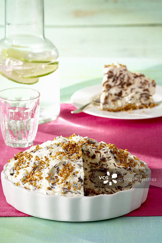 脆皮冰淇淋派图片素材