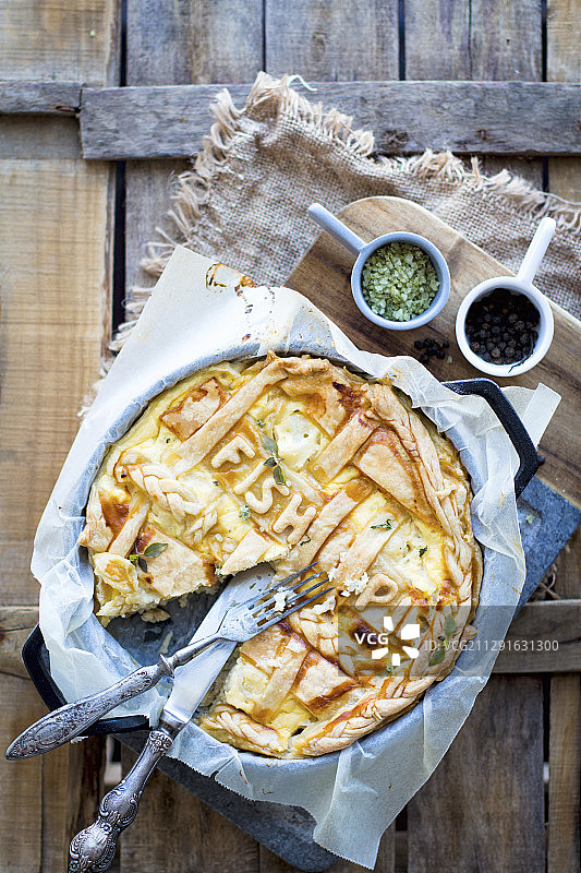 鱼肉馅饼图片素材