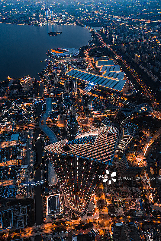 苏州工业园区CBD图片素材