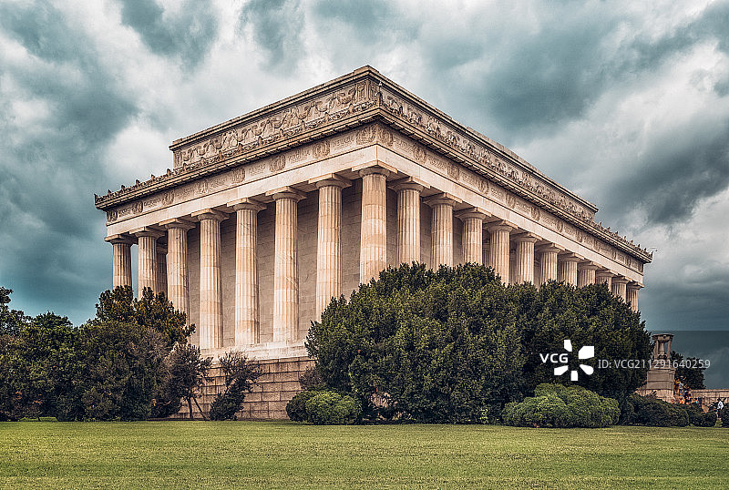 林肯纪念堂图片素材