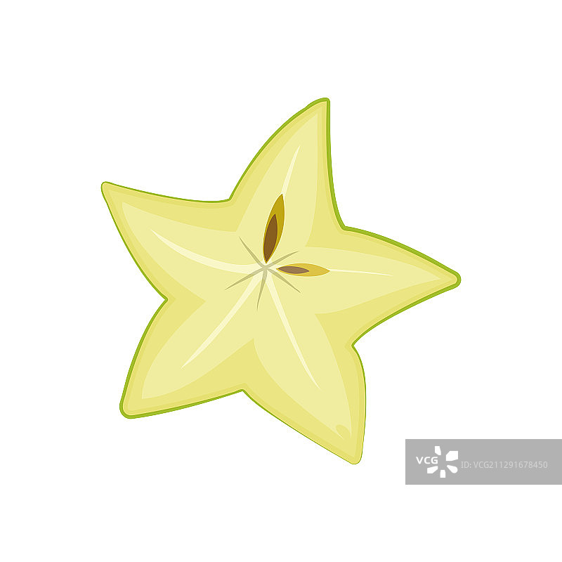 杨桃切块水果图片素材