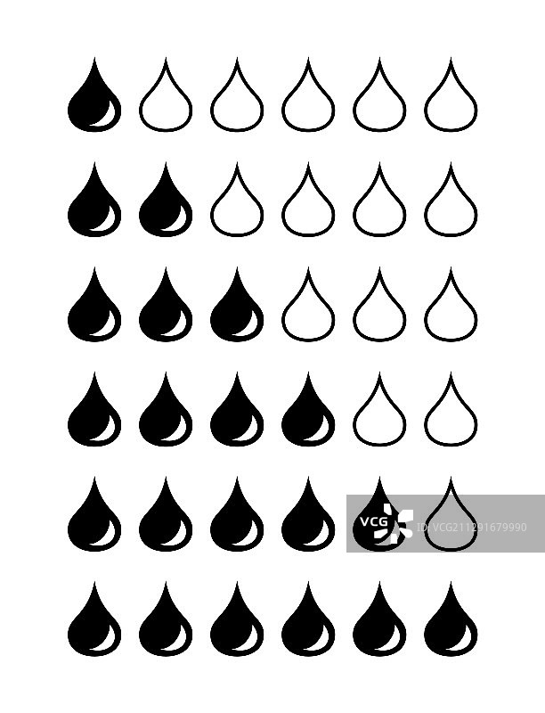 递减组4图片素材