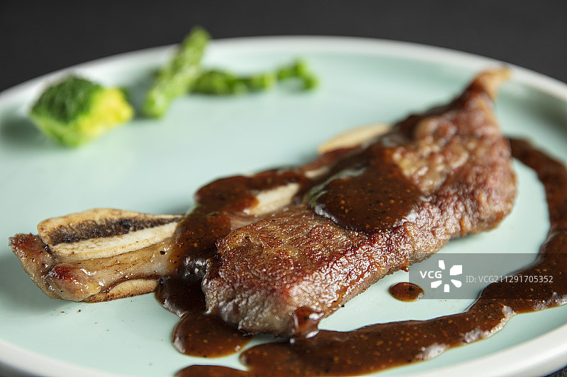 黑椒牛仔骨图片素材