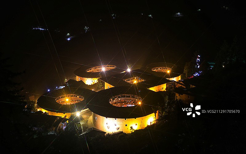 田螺坑土楼——四菜一汤图片素材