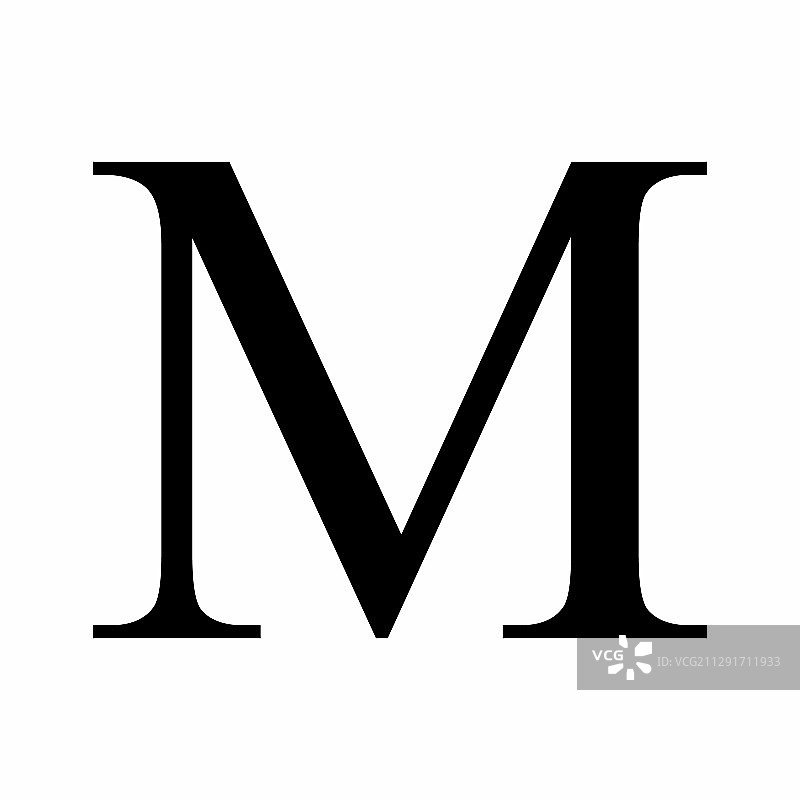 MU希腊字母图标图片素材