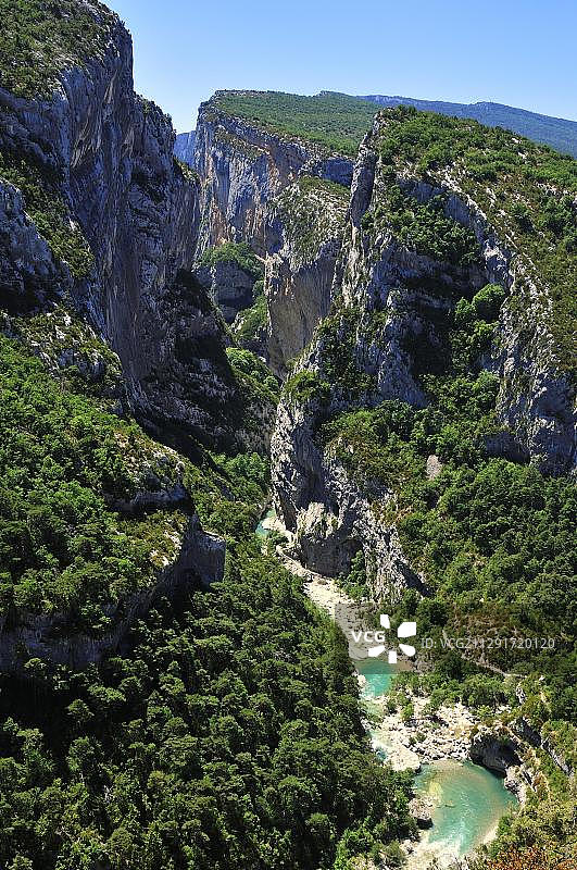 法国韦尔东峡谷风光图片素材