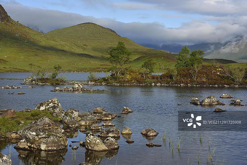 苏格兰高地的拉诺赫摩尔，英国，欧洲图片素材