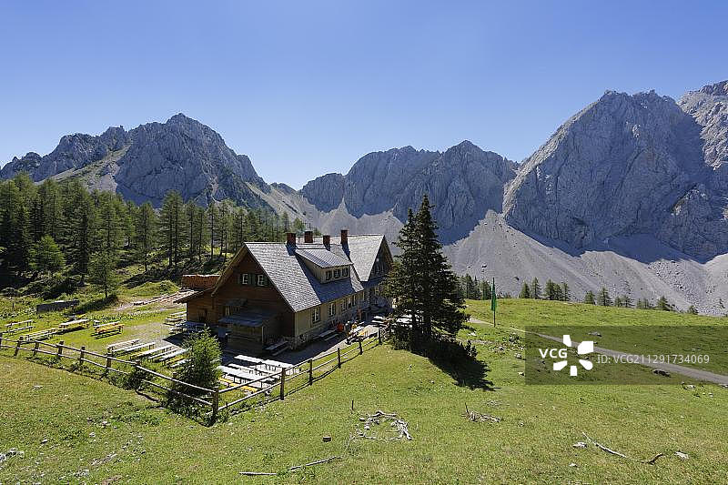 奥地利克拉根福特小屋图片素材